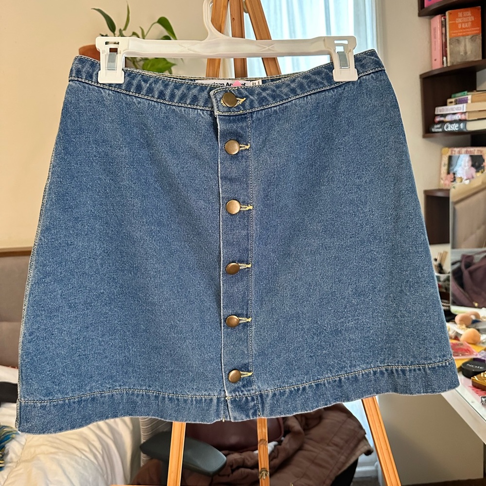 American apparel vintage high waisted skirt